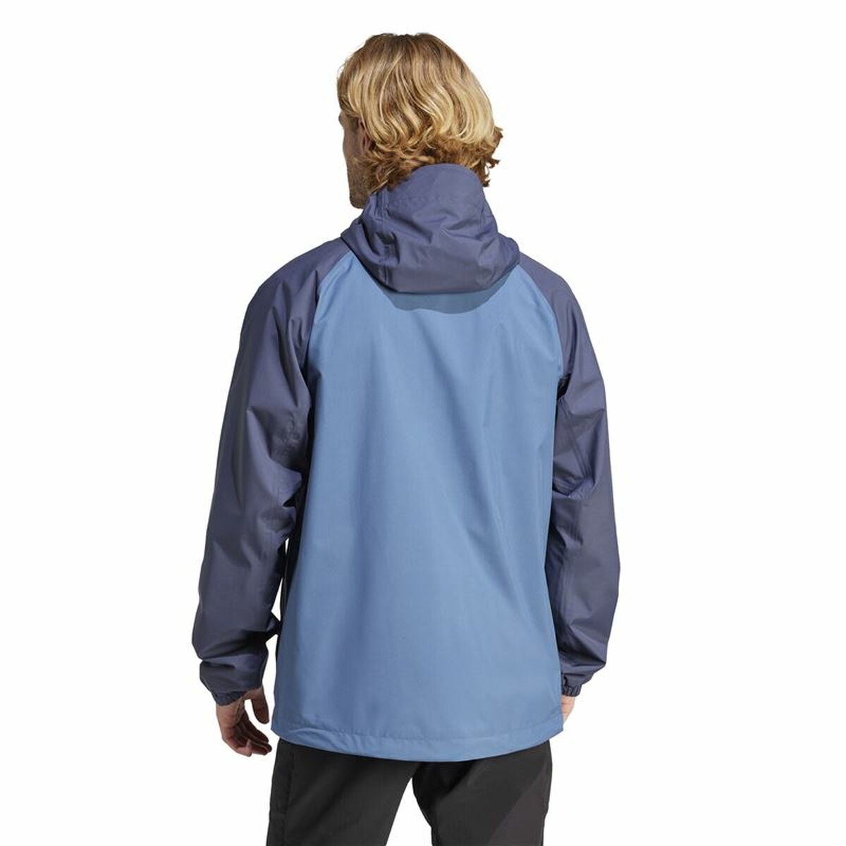 Men's Sports Jacket Adidas Multi 2L Rain Blue-3
