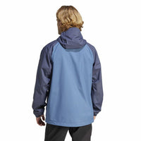 Men's Sports Jacket Adidas Multi 2L Rain Blue-3