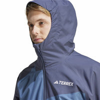 Men's Sports Jacket Adidas Multi 2L Rain Blue-2