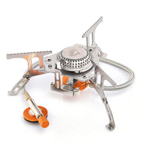 Portable Camping Gas Stove Silver-0